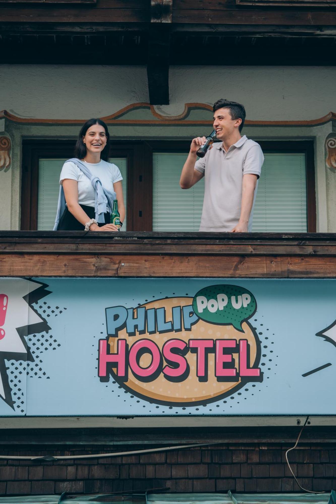 Philipop-Up Hostel Scharnitz Bagian luar foto